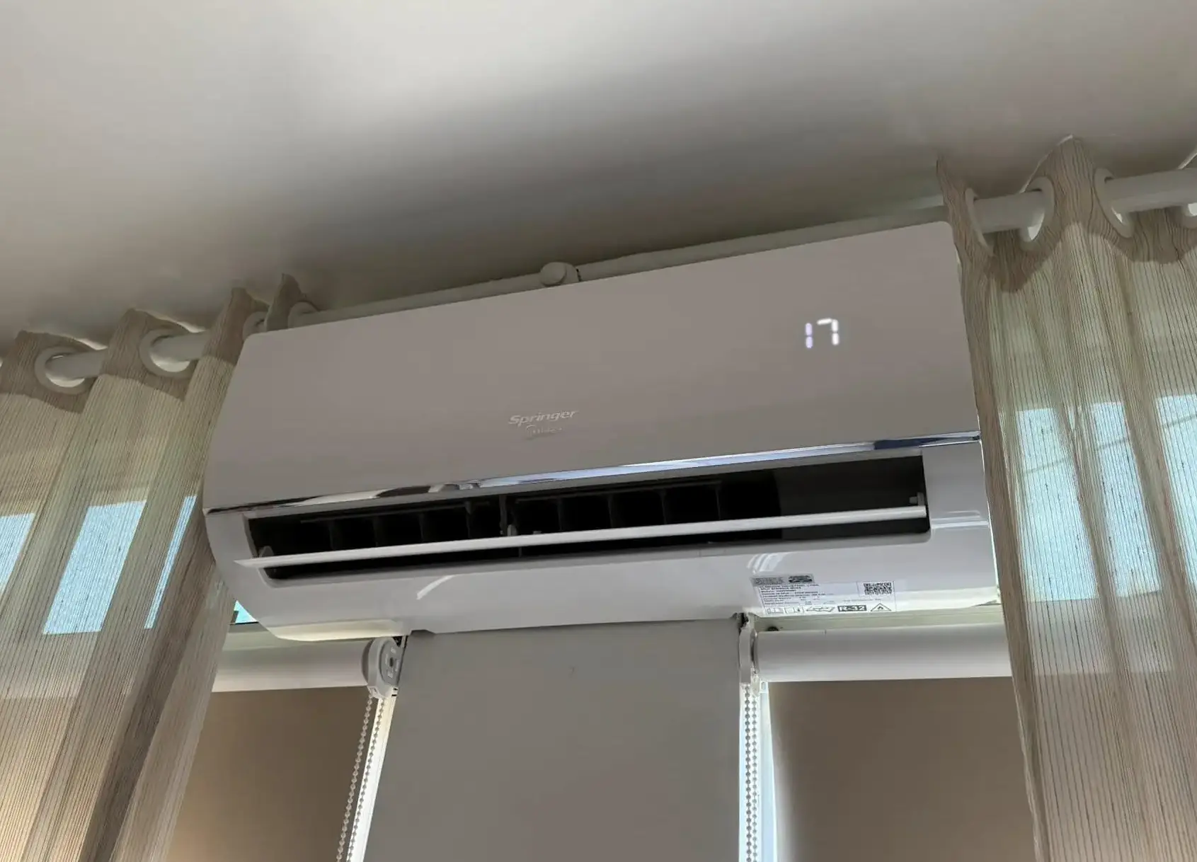 Instalação de ar-condicionado